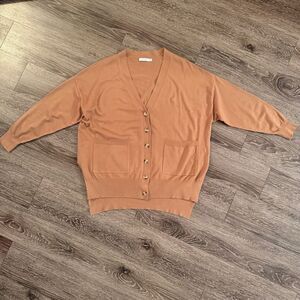 Mersea Tan Anywear Cardigan